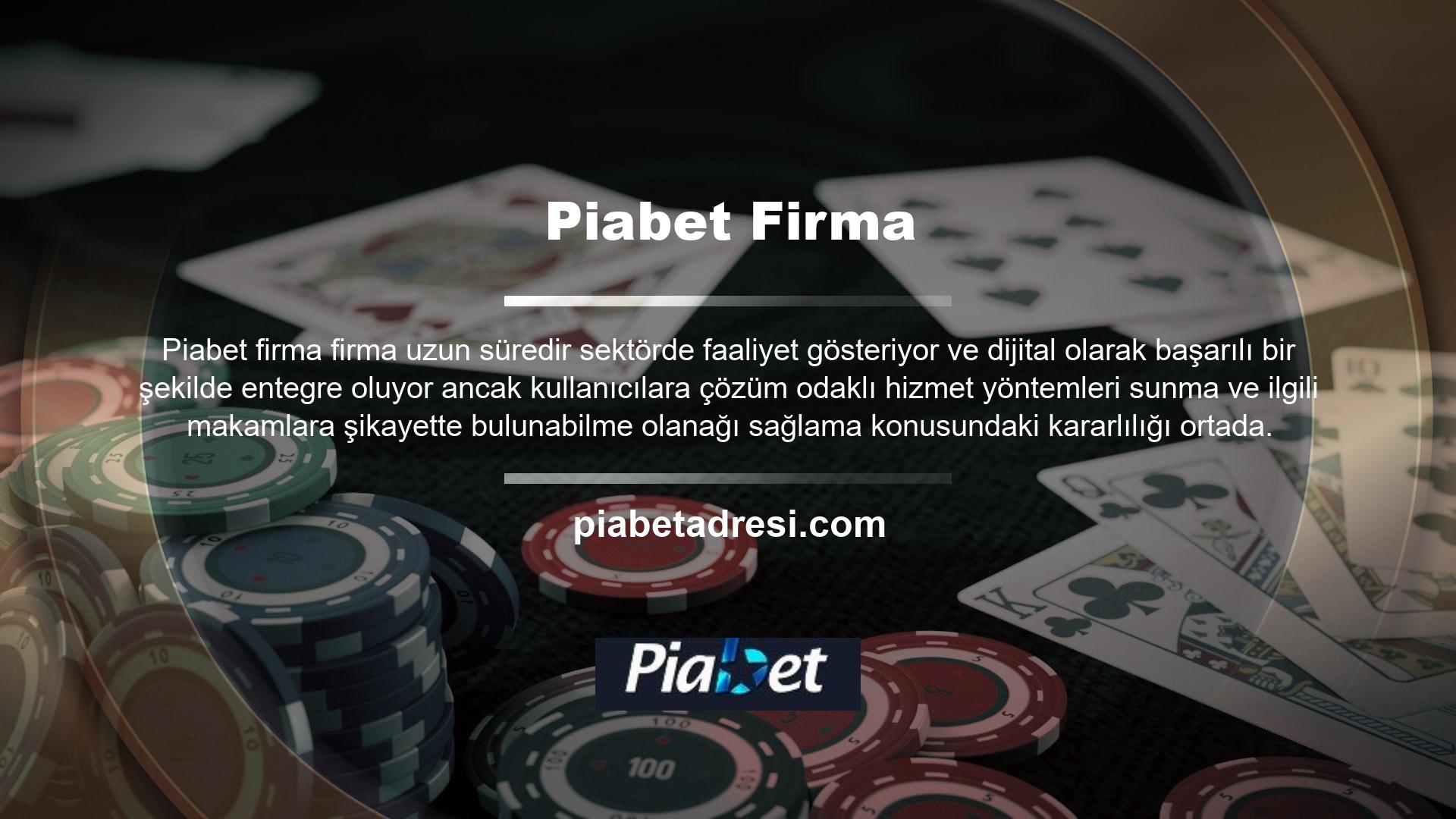 Piabet giriş adresleri için kaynağımız bölgemize hizmet veren en iyi casino siteleridir